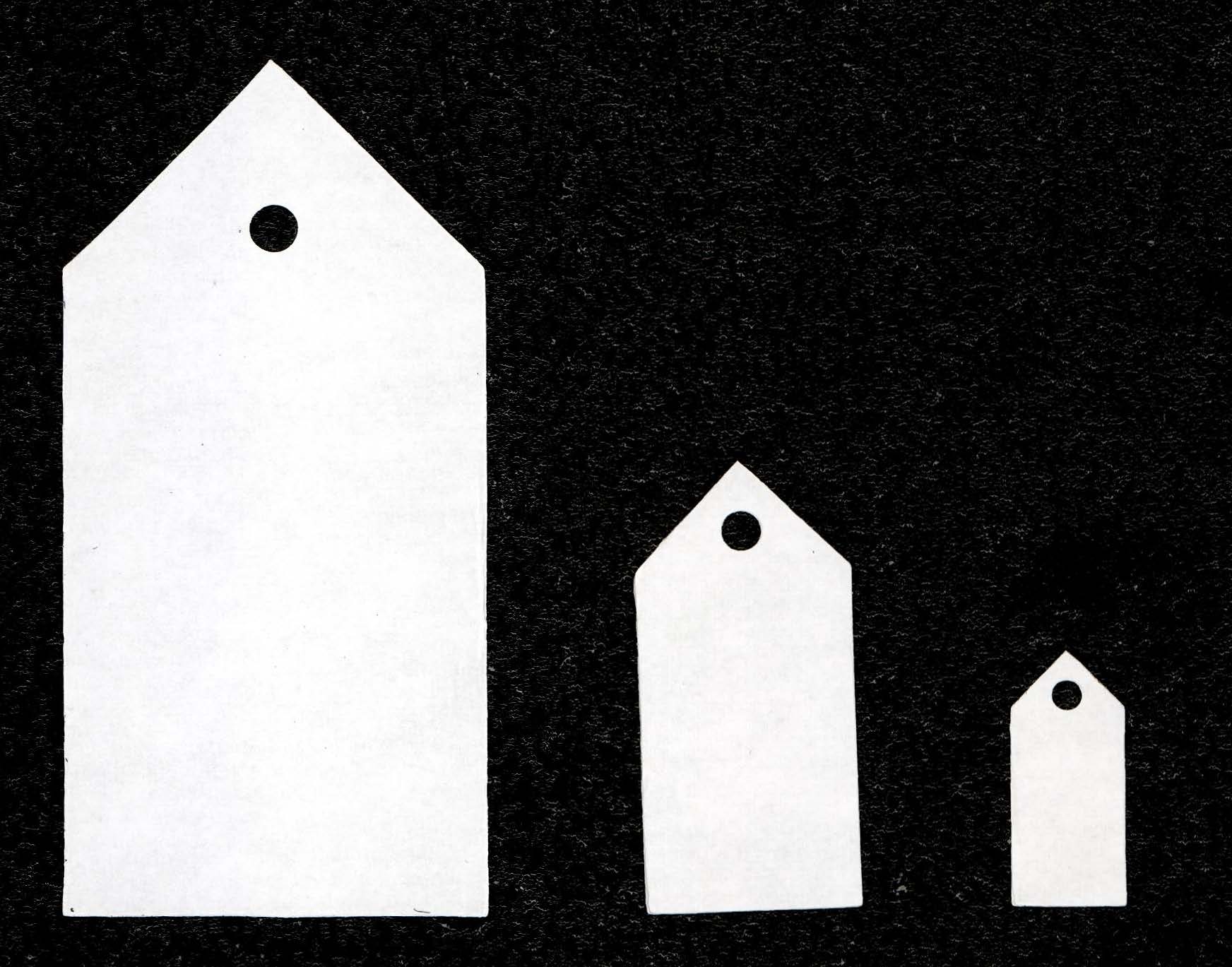 SIZZIX: Tags, Traditional Combo #2